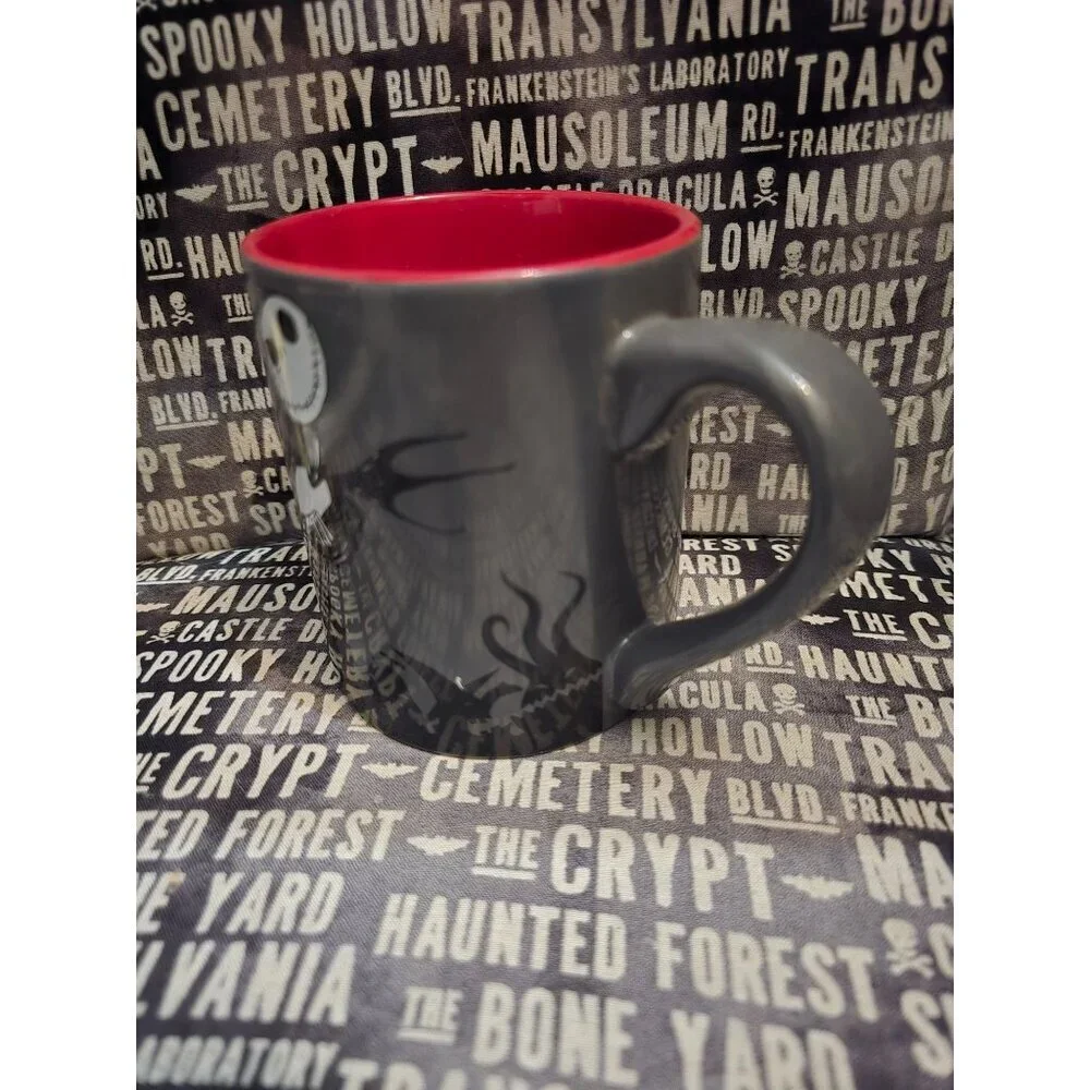 Tim Burton The Nightmare Before Christmas Coffee Mug Disney Jack Skellington